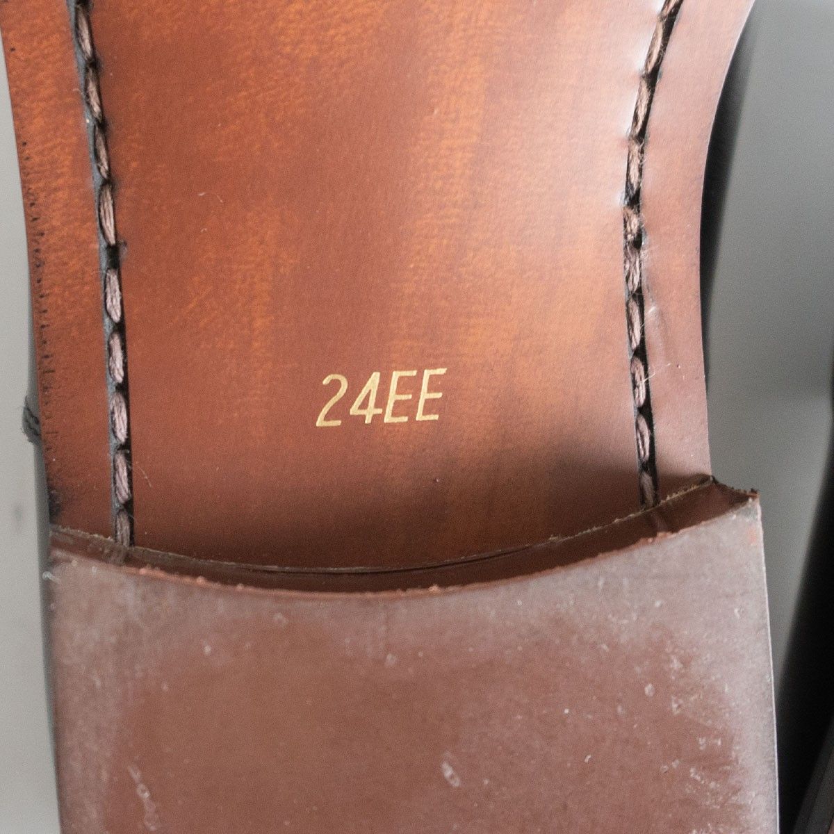 試着のみ美品】REGAL【メダリオン ストレートチップ レザーシューズ