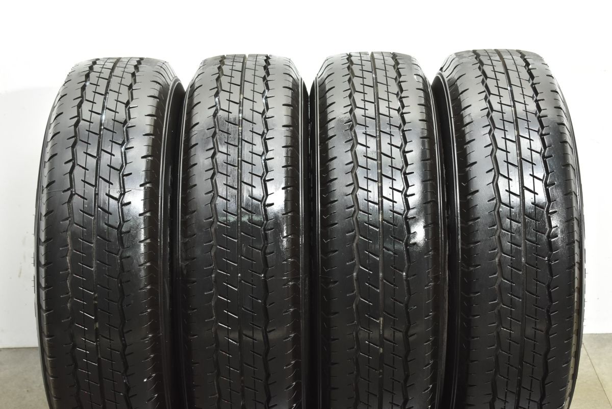 2025年製 バリ溝 美品】トヨタ 200 ハイエース 純正 15in 6J+35 PCD139