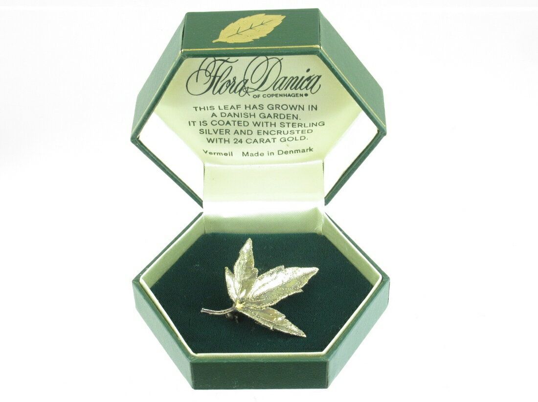 FLORA DANICA STERLING 925 EGGERT DENMARK フローラ・ダニカ