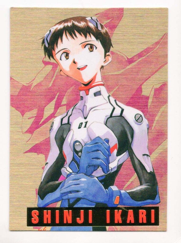 カードダスマスターズ　新世紀エヴァンゲリオン　第壱集SPカード　綾波レイ碇シンジ カードダスマスターズ 新世紀エヴァンゲリオン 第壱集SPカード 綾波