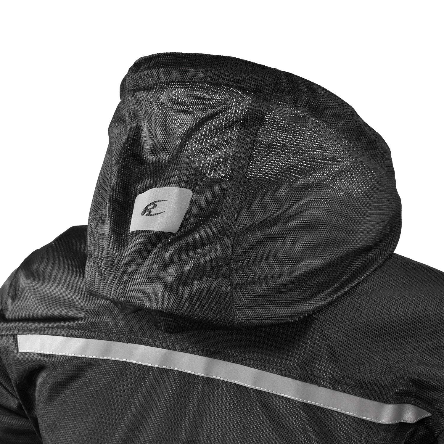 新品 [KOMINE] バイク用 ジャケット プロテクトメッシュパーカー JK-152 春夏秋向け フルメッシュ素材 07-152 メンズ Silver XL