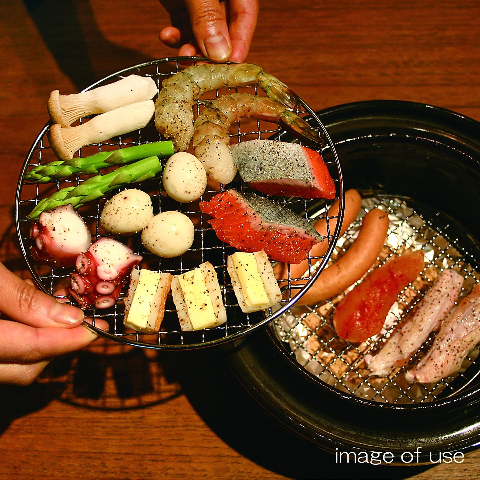 新品 長谷製陶 長谷園 燻製器 土鍋 「 いぶしぎん 」 小 約24cm 約