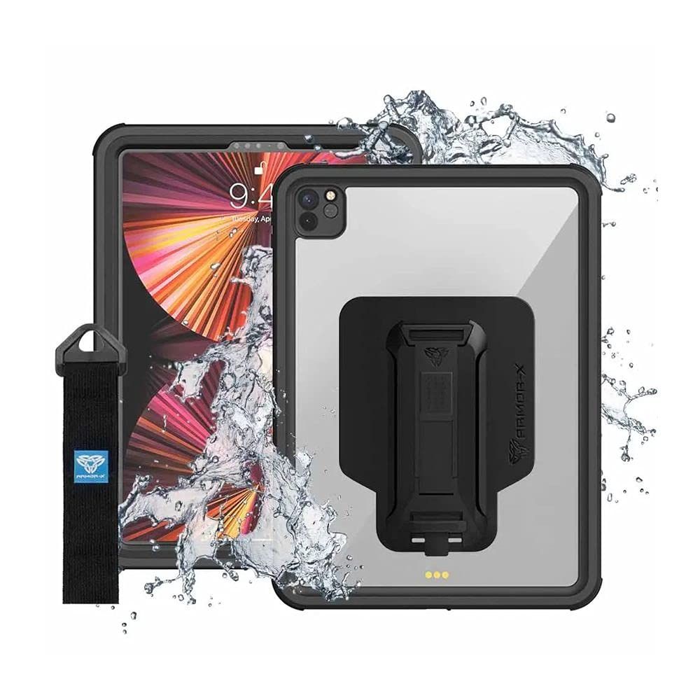 新品 iPad Pro 11インチ (第2世代 / 第3世代) ARMOR-X IP68 Waterproof Case with Hand Strap