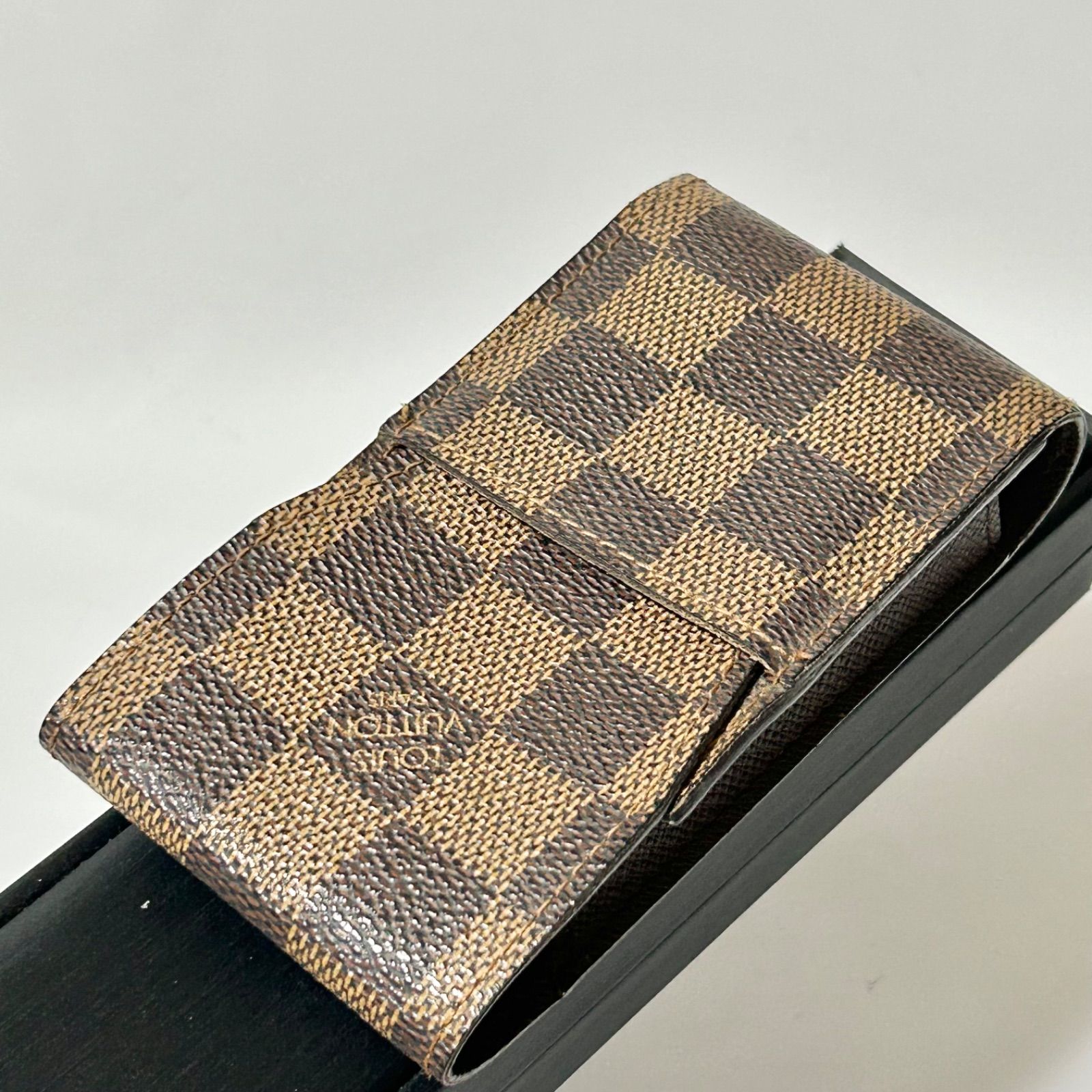 LOUIS VUITTON ルイヴィトン N63024 ダミエ・エベヌ エテュイ