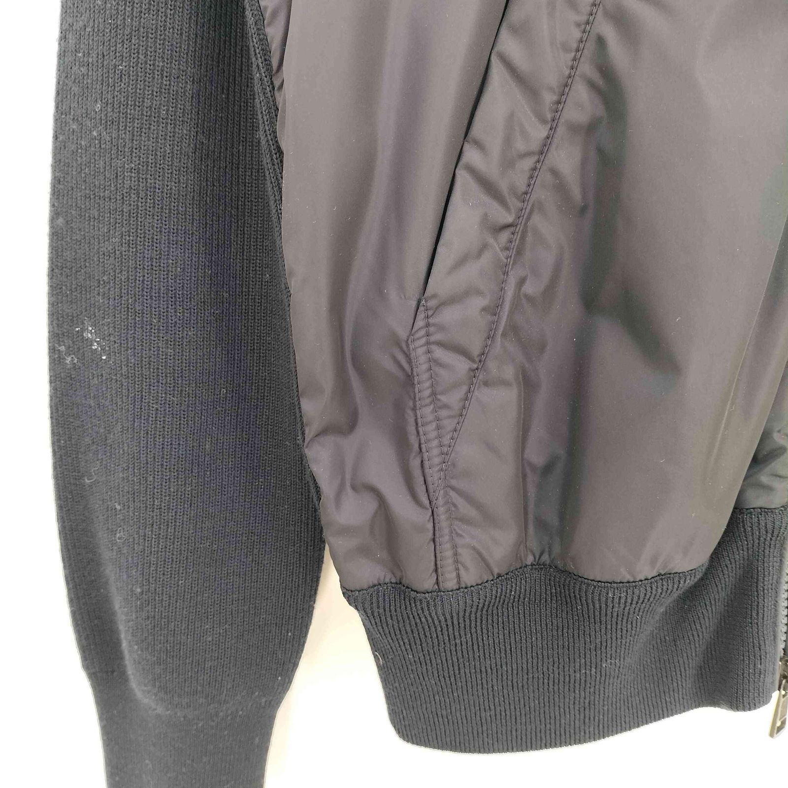 モンクレール MONCLER MAGLIONE TRICOT CARDIGAN ナイロン切替