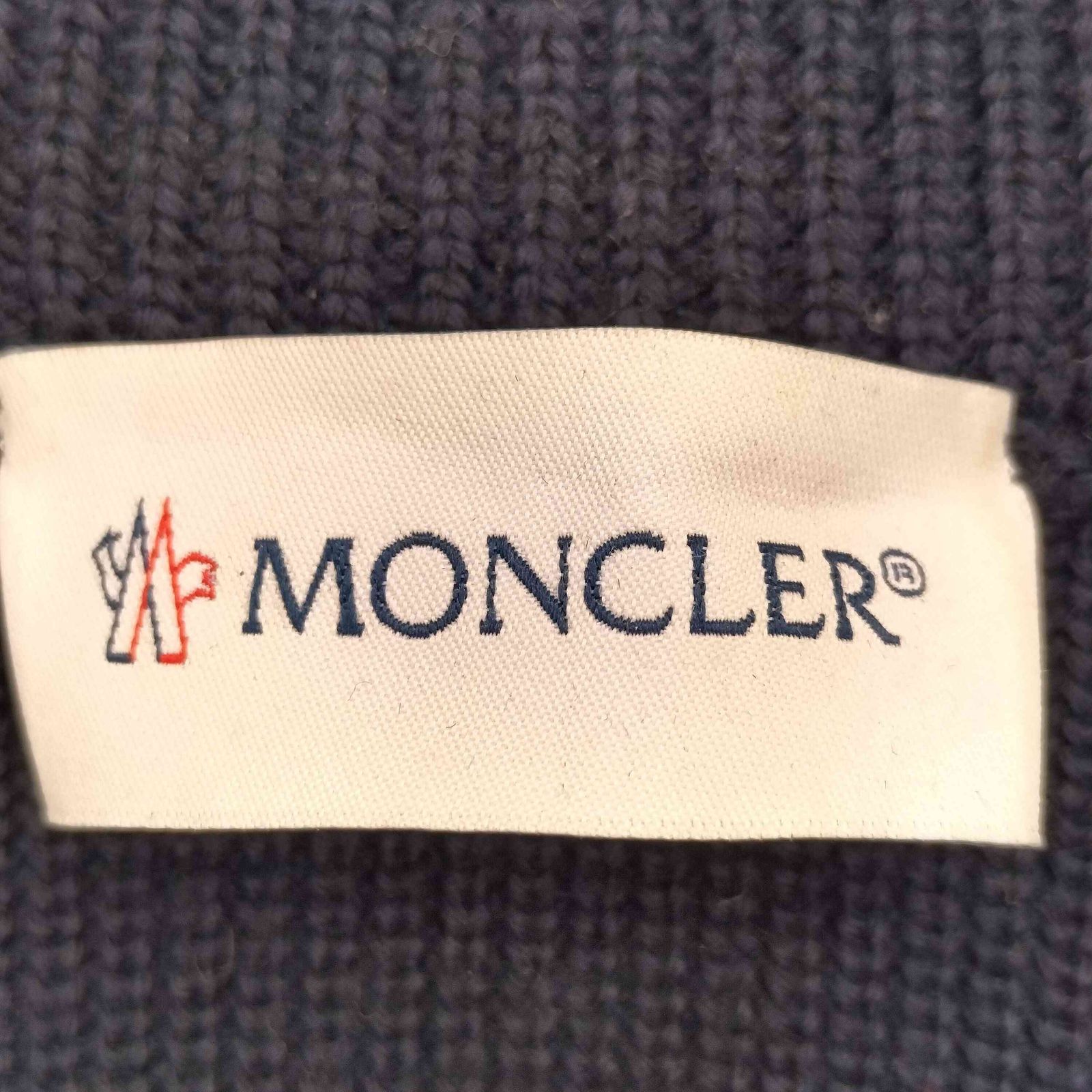モンクレール MONCLER MAGLIONE TRICOT CARDIGAN ナイロン切替