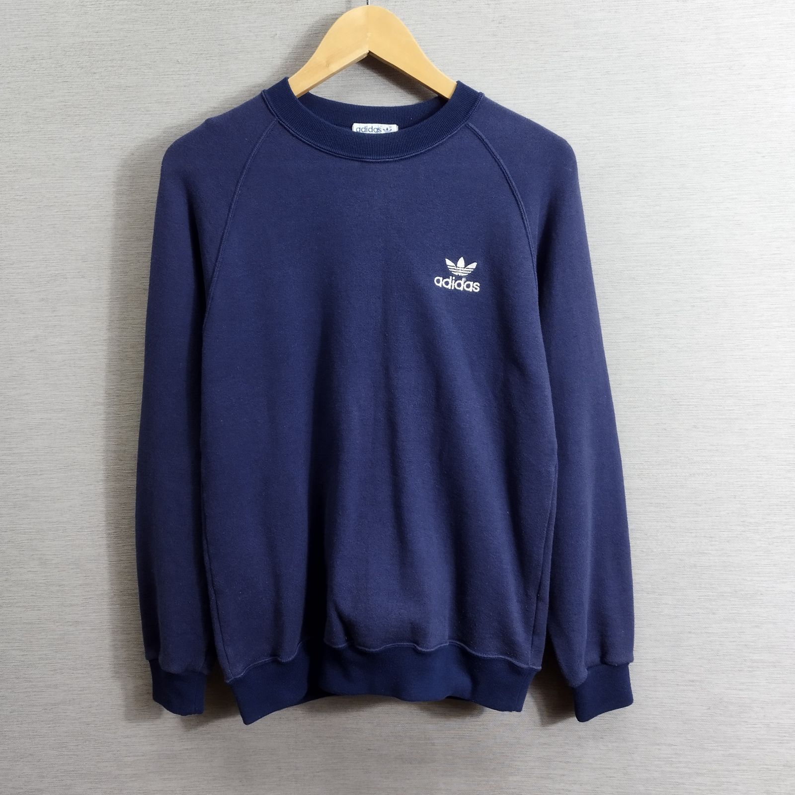 adidas アディダス トレーナー スウェット DESCENTE デサント製 古着