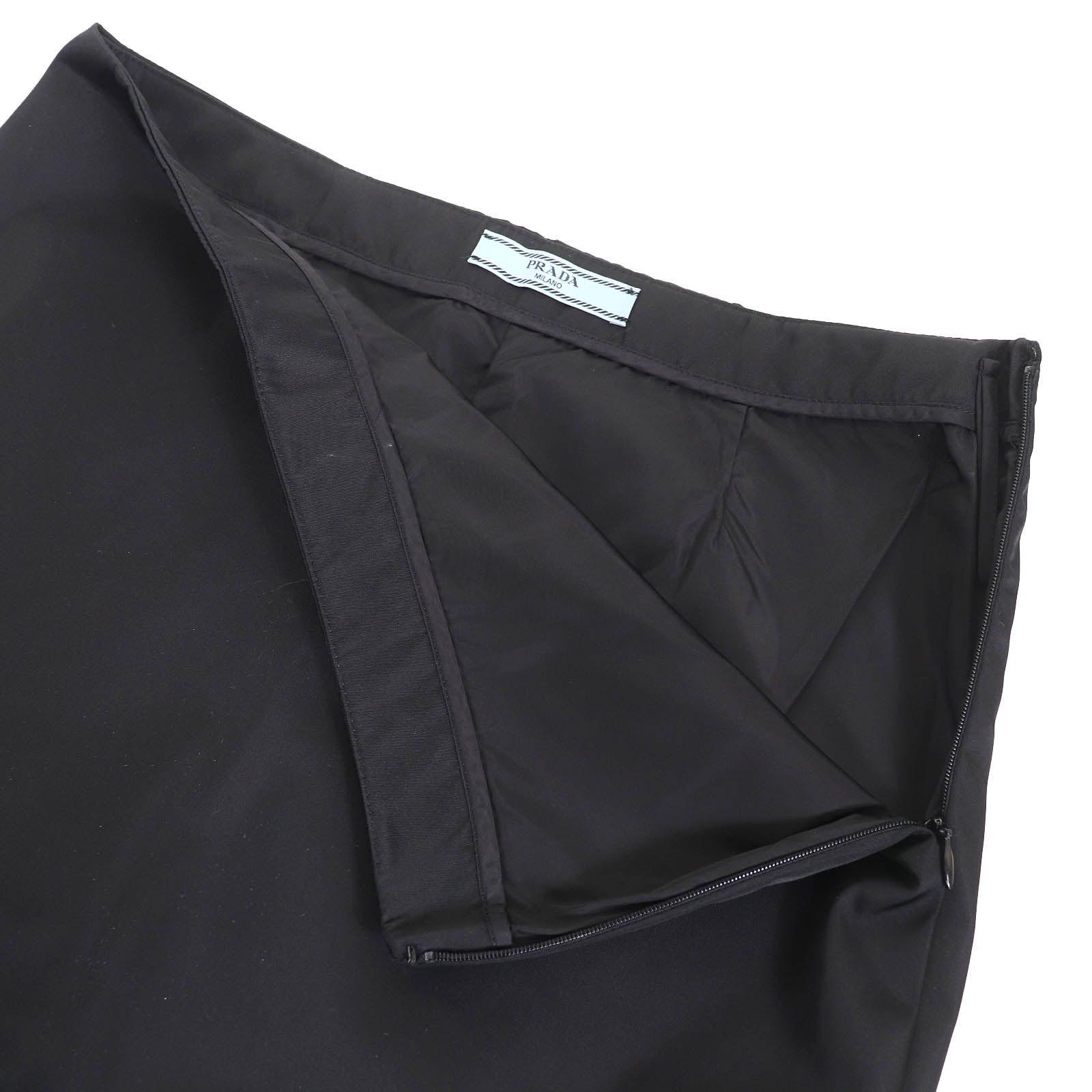 美品△PRADA プラダ 2022年製 21H924 トライアングルロゴ 三角プレート