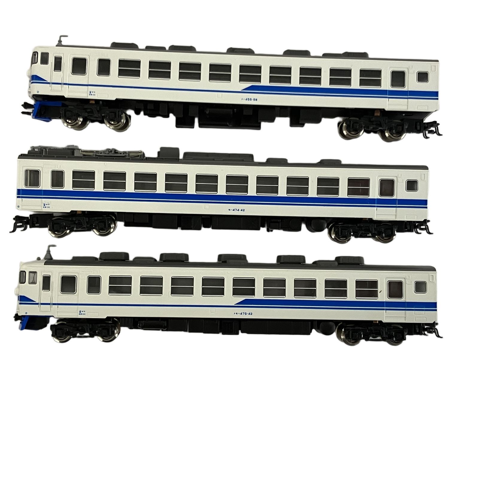 新品】KATO 475系 北陸色 3両セット 新品】KATO 475系 北陸色 3両