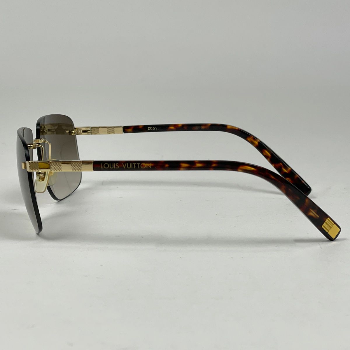 ルイ・ヴィトン Louis Vuitton ロゴ サングラス ダミエ グラデーション