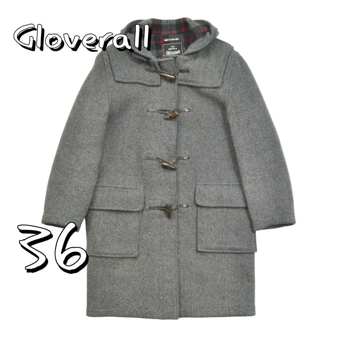 美品】Gloverallグローバーオール 英国製 モリス ウールダッフルコート