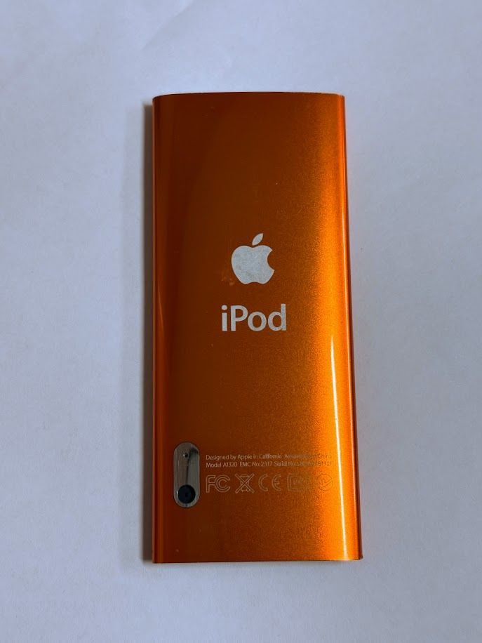 Apple iPod nano 第5世代 A1320 オレンジ ジャンク 通電確認のみ