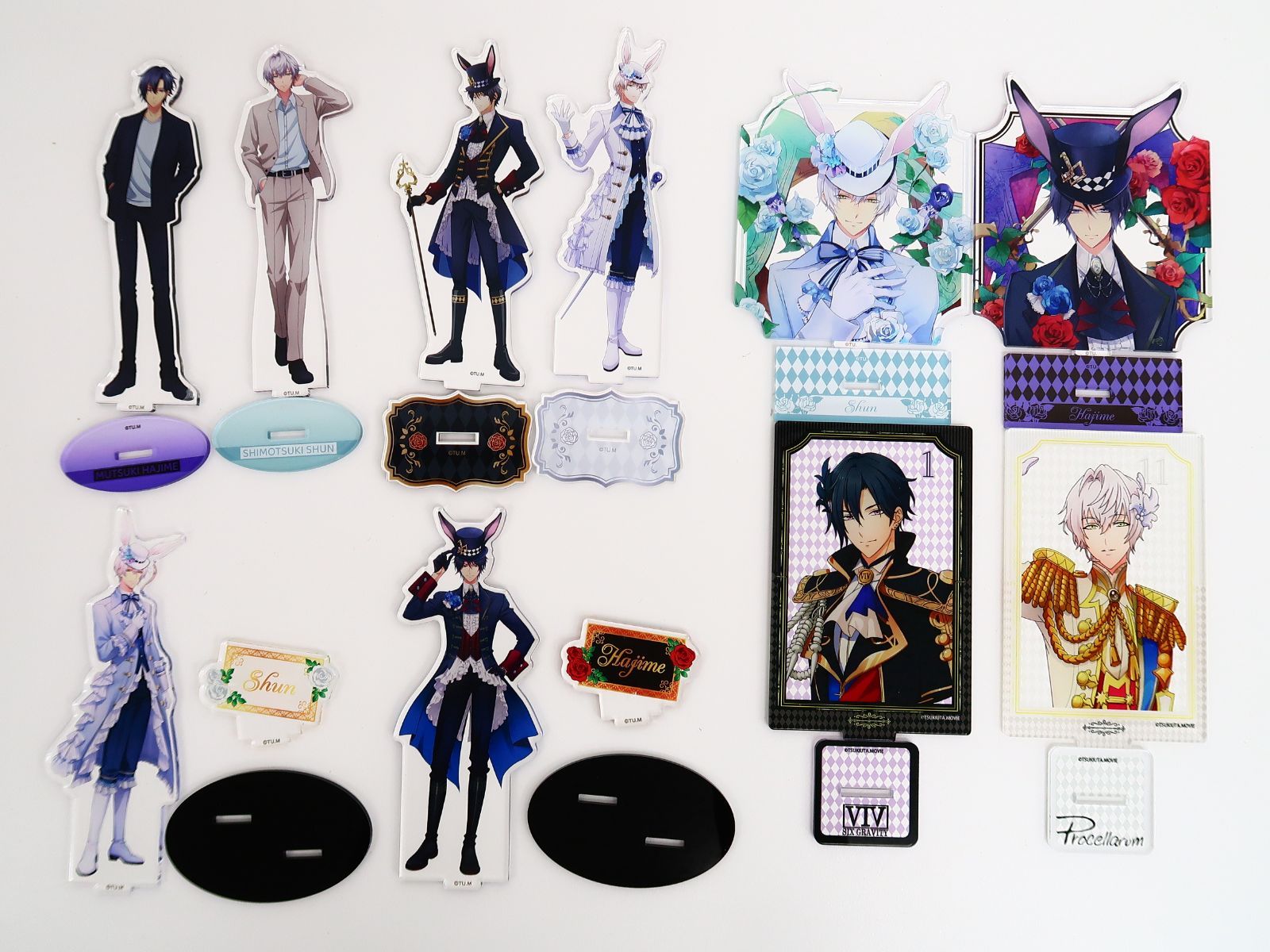 霜月隼 海外アクスタ 帝国 他セット 10点セット ツキウタ。 睦月始・霜月隼 アクリルスタンド - メルカリ