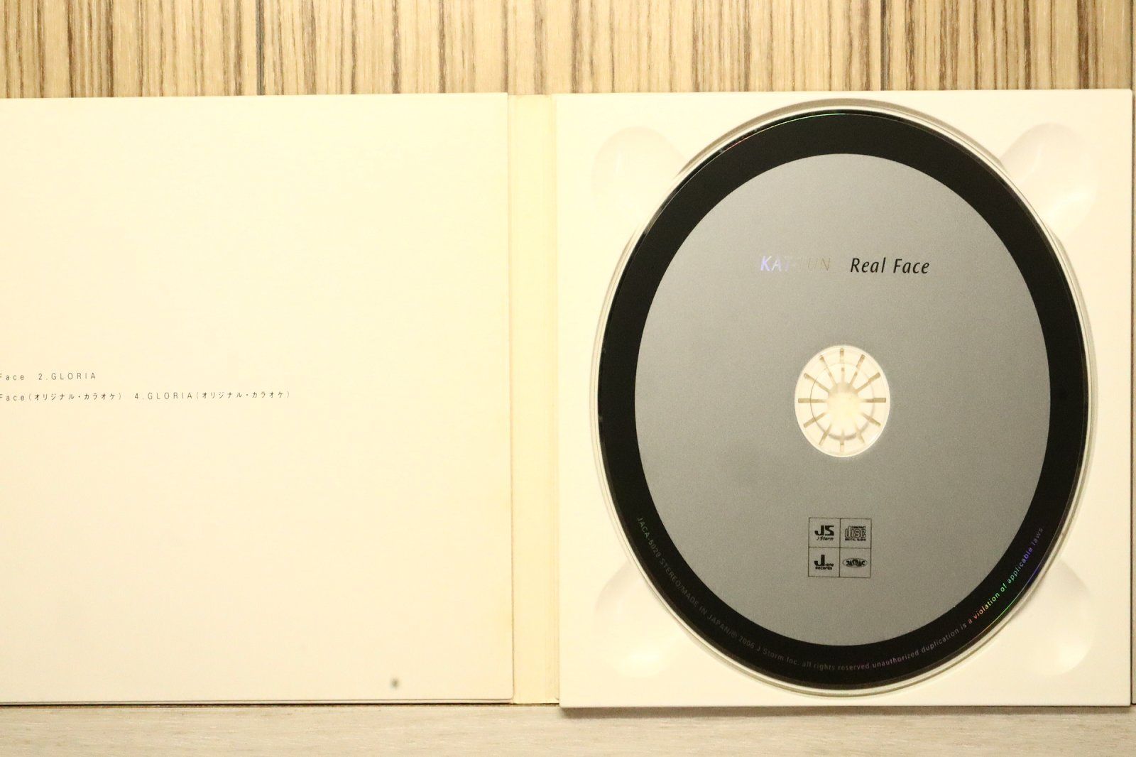 国内盤CD☆カトゥーン/KAT-TUN□ Real Face (ボックス用通常盤