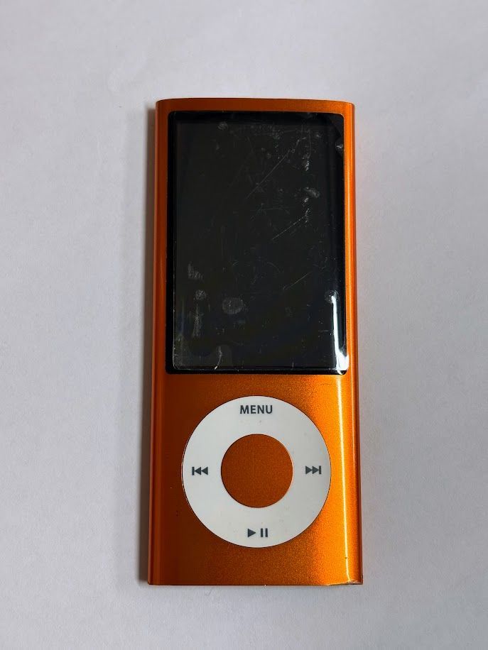Apple iPod nano 第5世代 A1320 オレンジ ジャンク 通電確認のみ