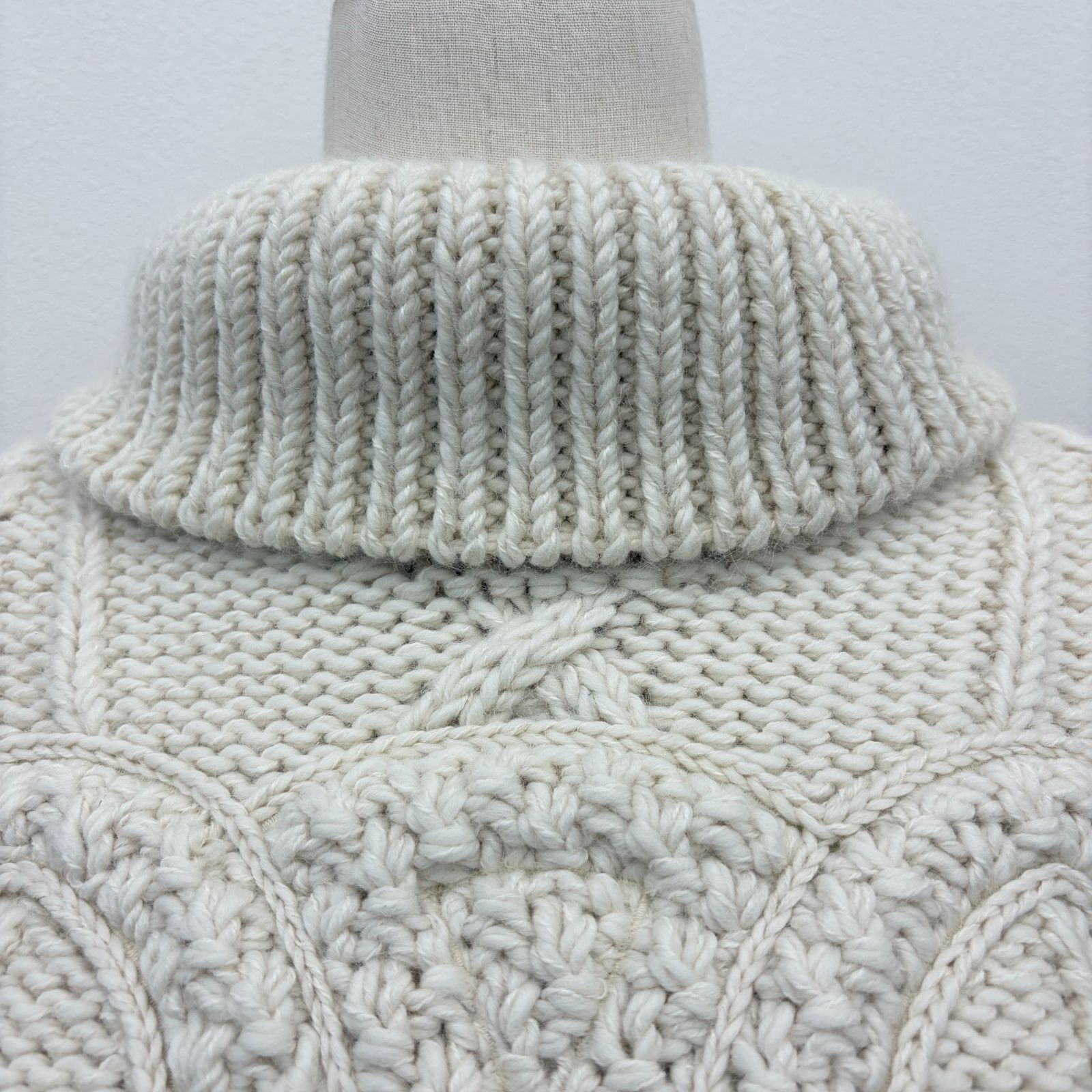 セリーヌ　CELINE　ニット　アルパカ セリーヌ CELINE シルキーカシミア ウール ボア ニット プルオーバー