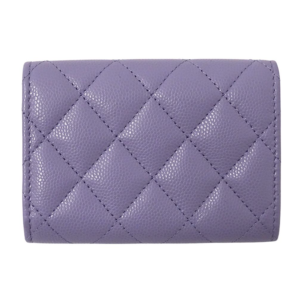 シャネル CHANEL 財布 マトラッセ レディース ブランド 三つ折り財布