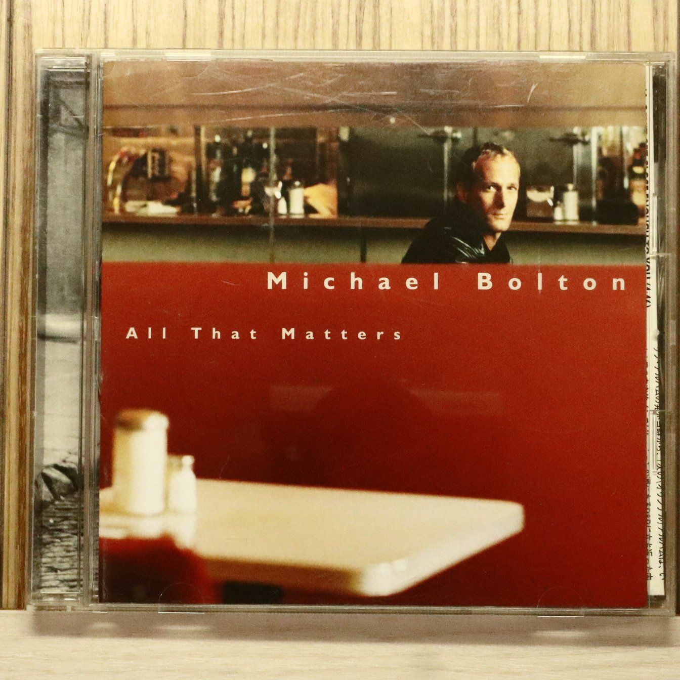 レア　マイケルボルトン直筆サインcd michael bolton レア盤】マイケル・ボルトン 「ベスト・バラード・セレクション '91