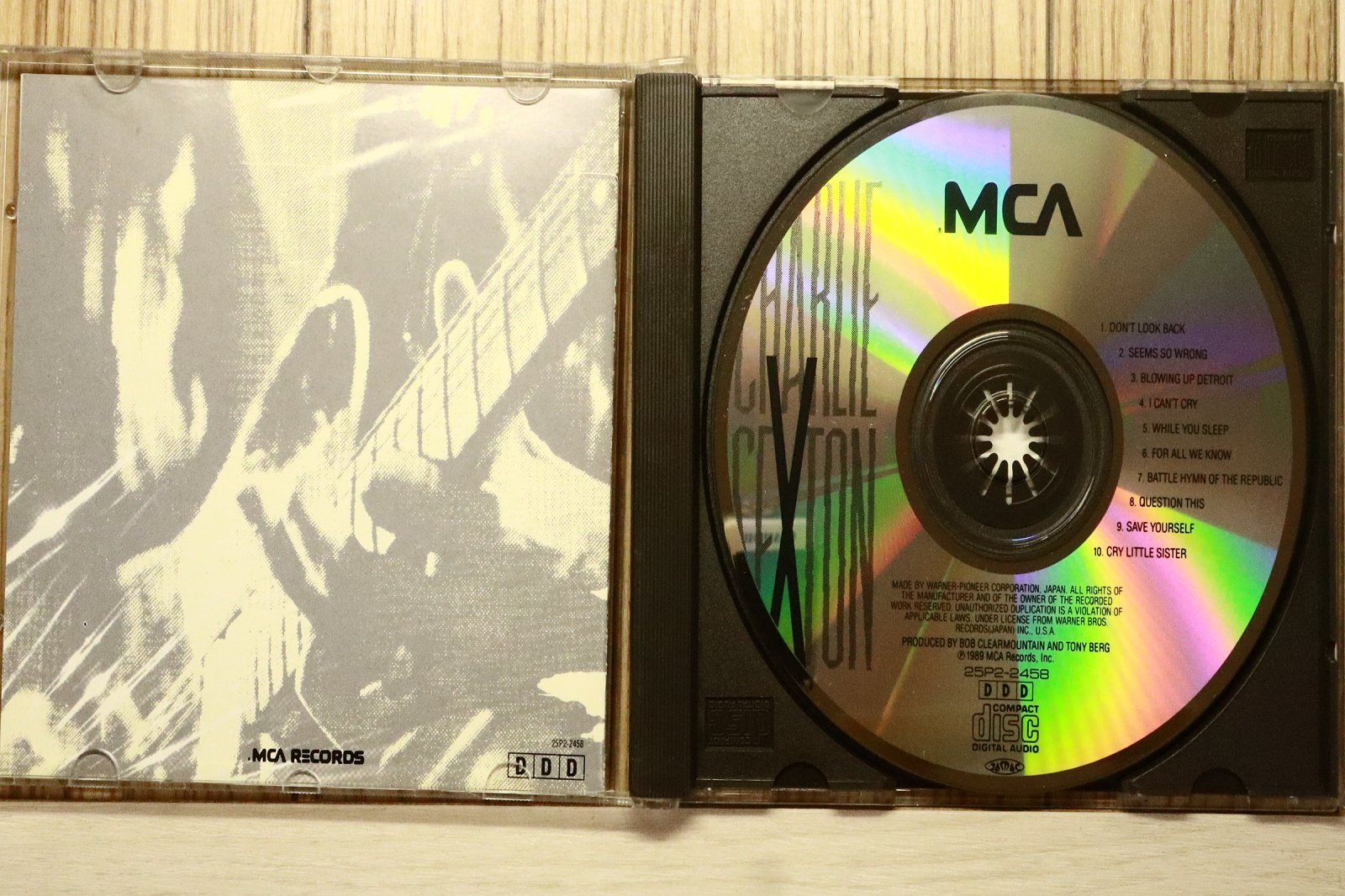 国内盤CD☆チャーリー・セクストン/Charlie Sexton□ ドント・ルック