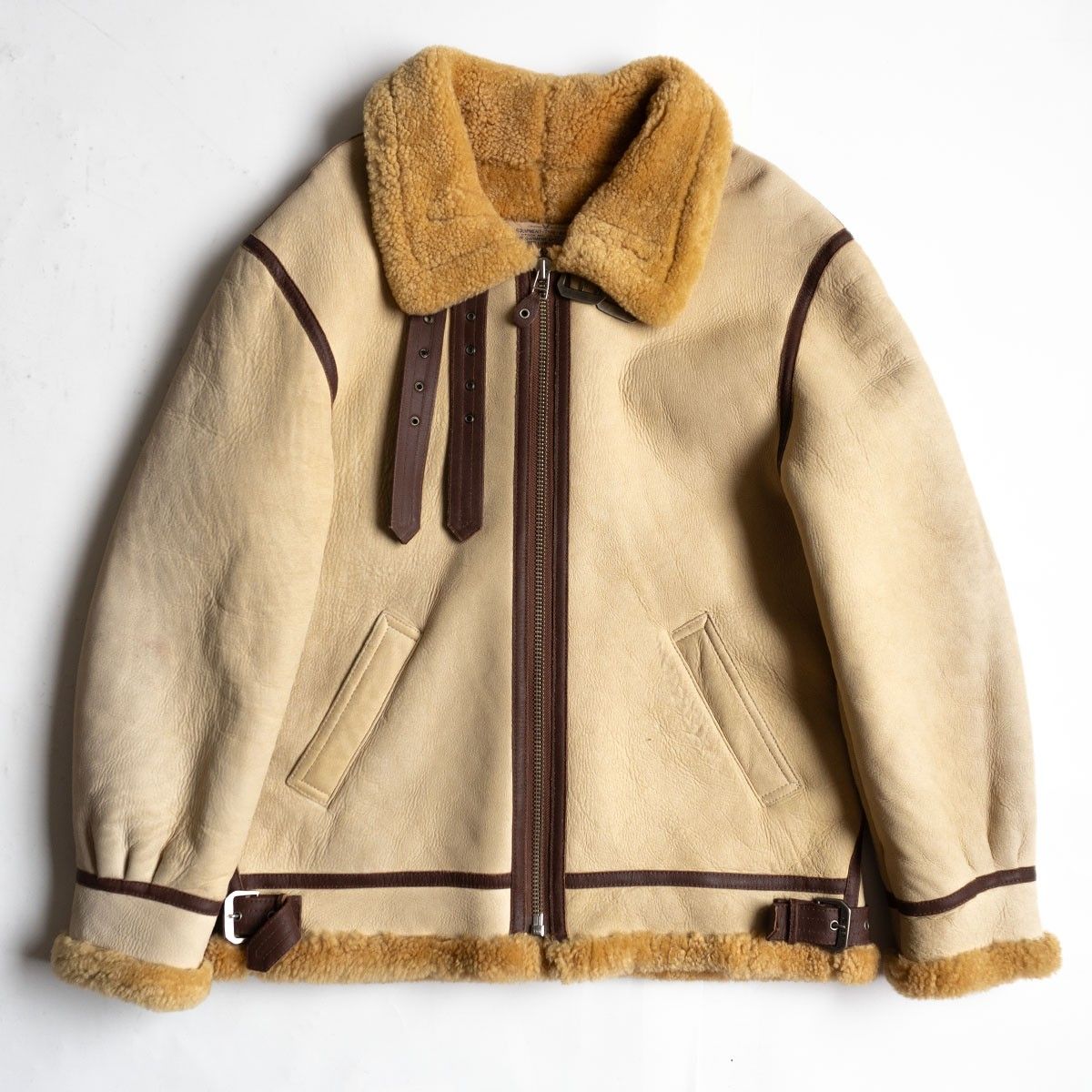 美品】AVIREX【B-3 ムートンボンバージャケット】40 アヴィレックス