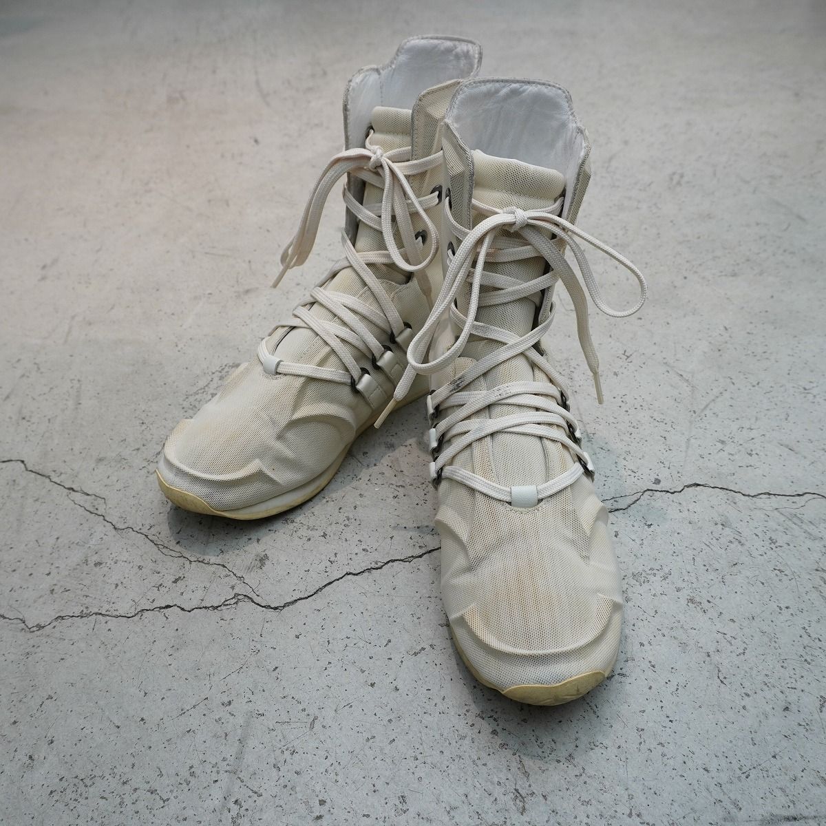 YOHJI YAMAMOTO ヨウジヤマモト × adidas アディダス BOXING SNEAKERS