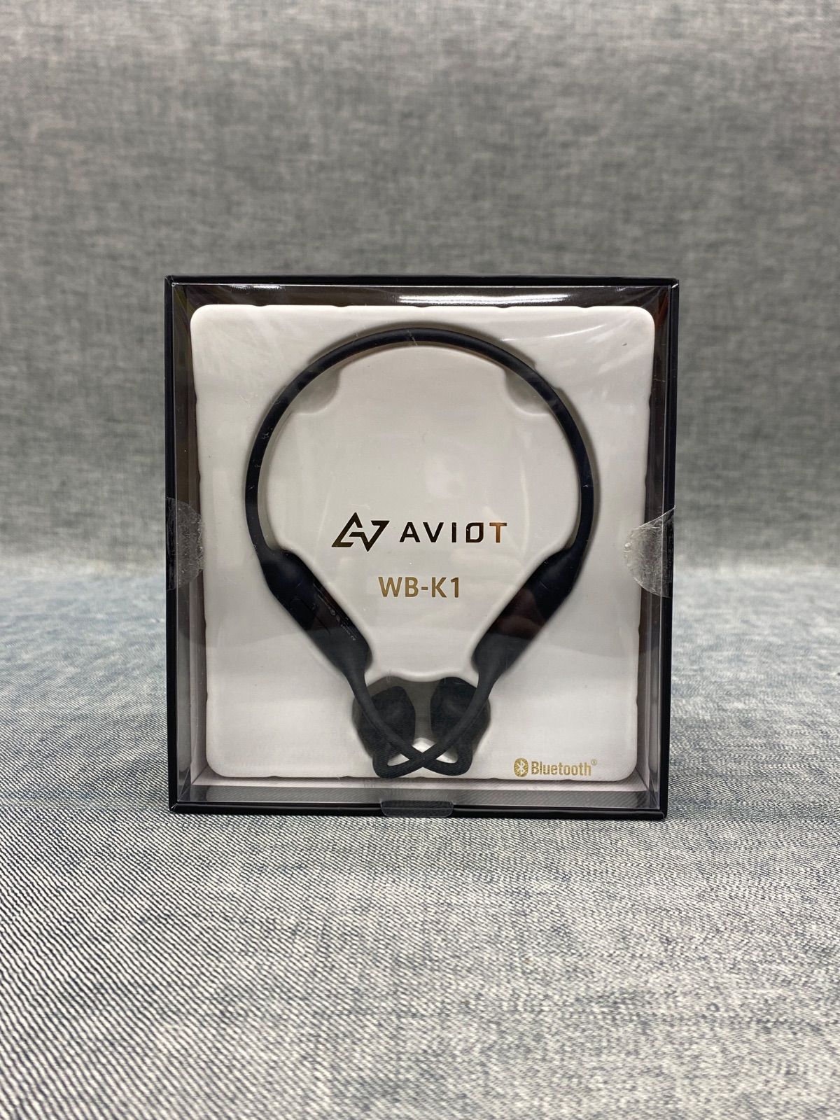 AVIOT 骨伝導ヘッドホン WB-K1-BK - メルカリ