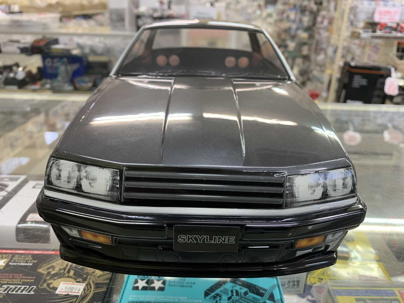 ABCホビー ニッサン スカイライン R30 ボディ (ガンメタ) - メルカリ