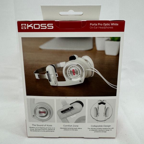 ヘッドホン Supreme KOSS Porta Pro Optic White Supreme Koss