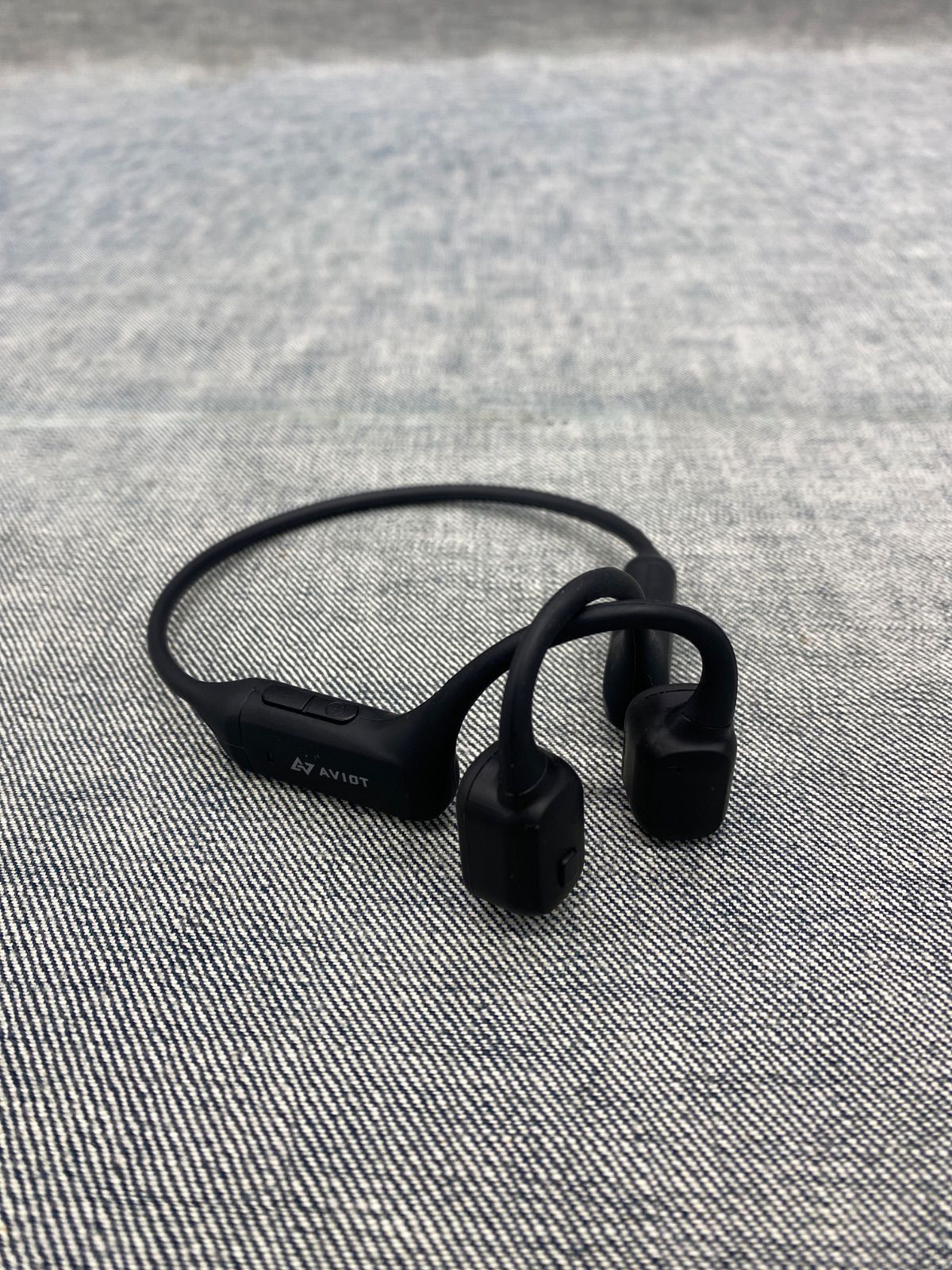 AVIOT 骨伝導ヘッドホン WB-K1-BK - メルカリ