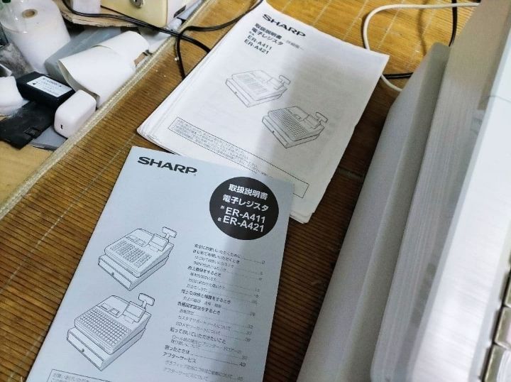 シャープ最上位レジスターER-A411 純正品 855005 - メルカリ