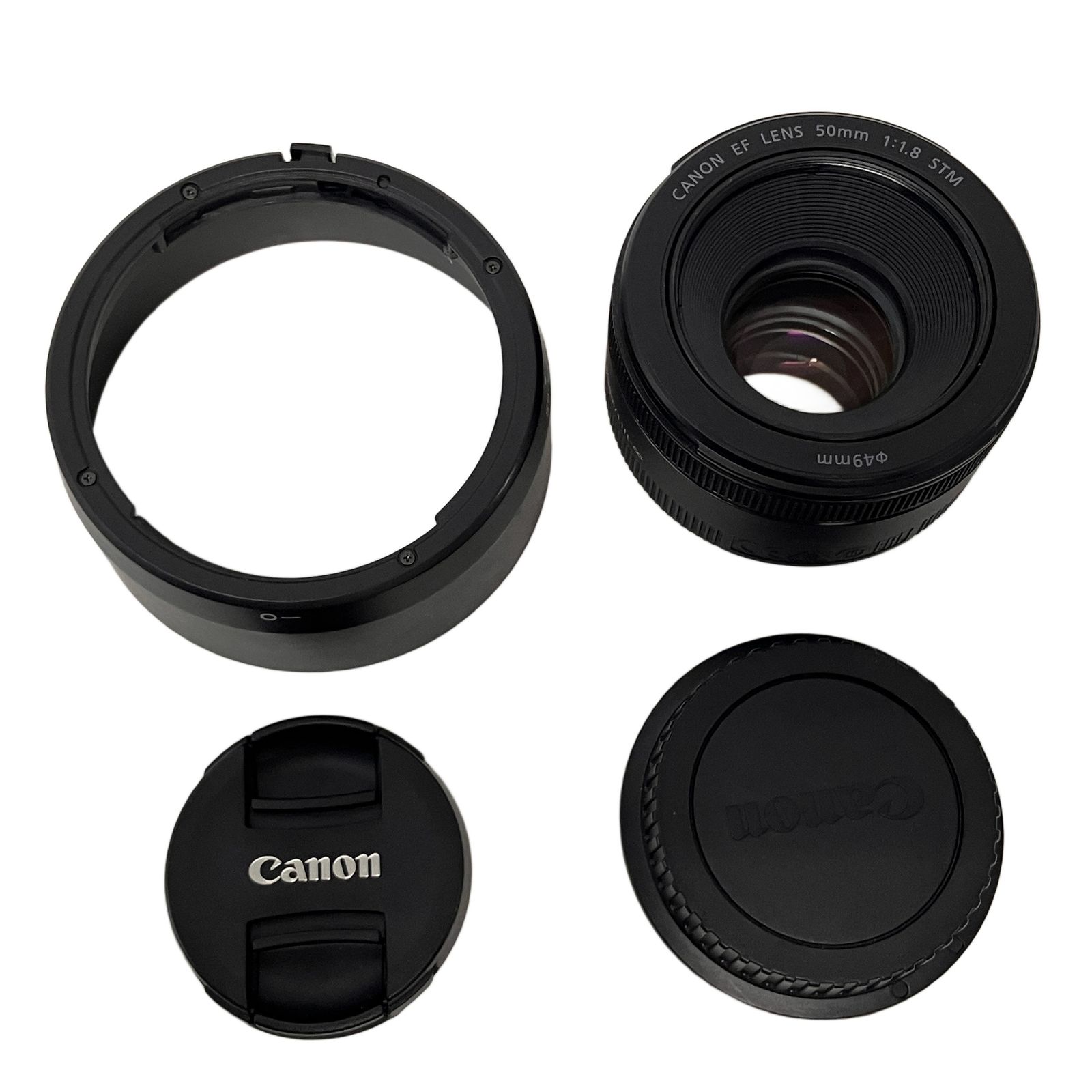Canon EF 50mm F1.8 STM 単焦点 レンズ カメラ周辺機器 キヤノン 中古