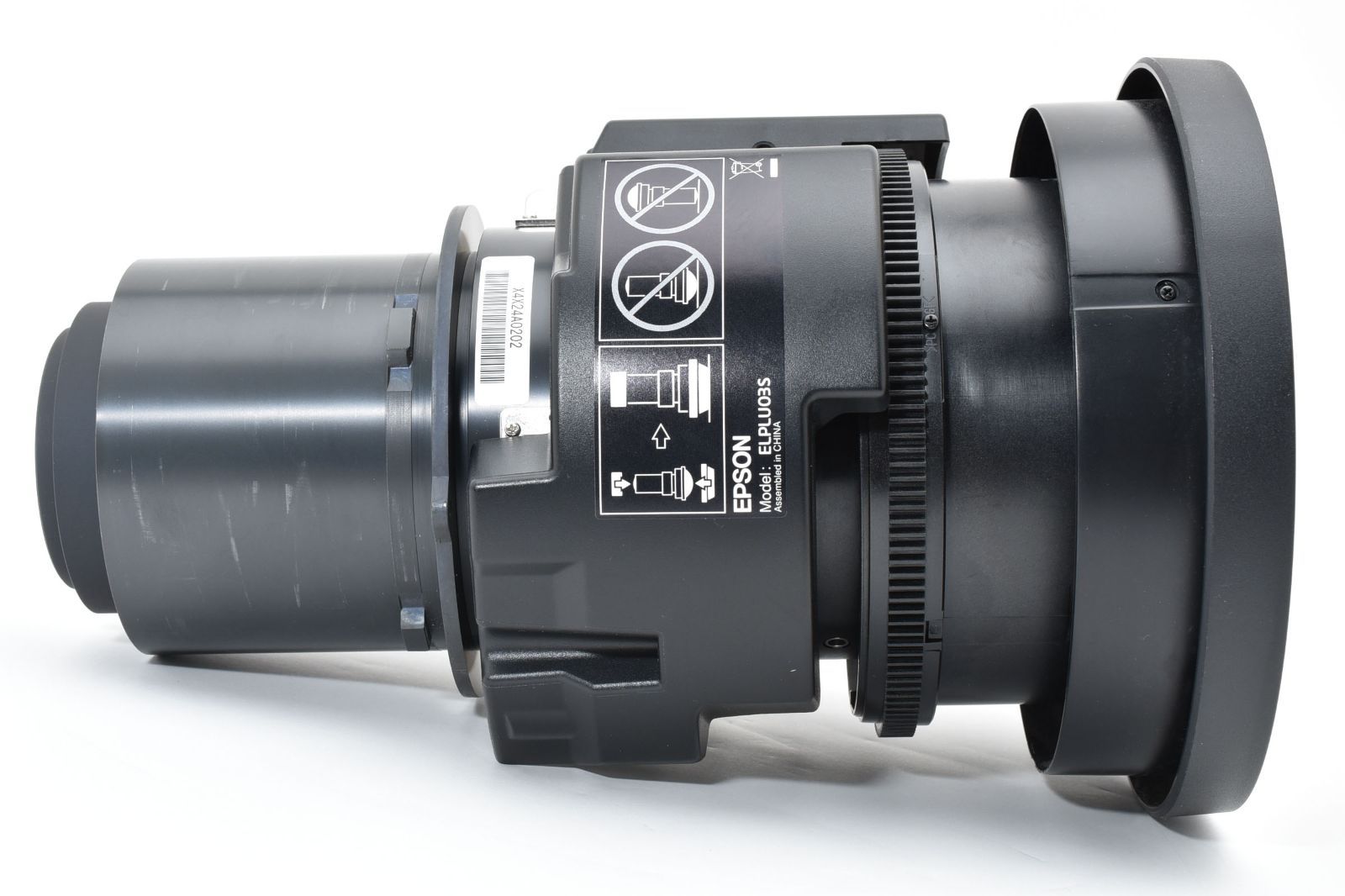 美品・動作品】EPSON ELPLU03S 短焦点ズームレンズ プロジェクター用