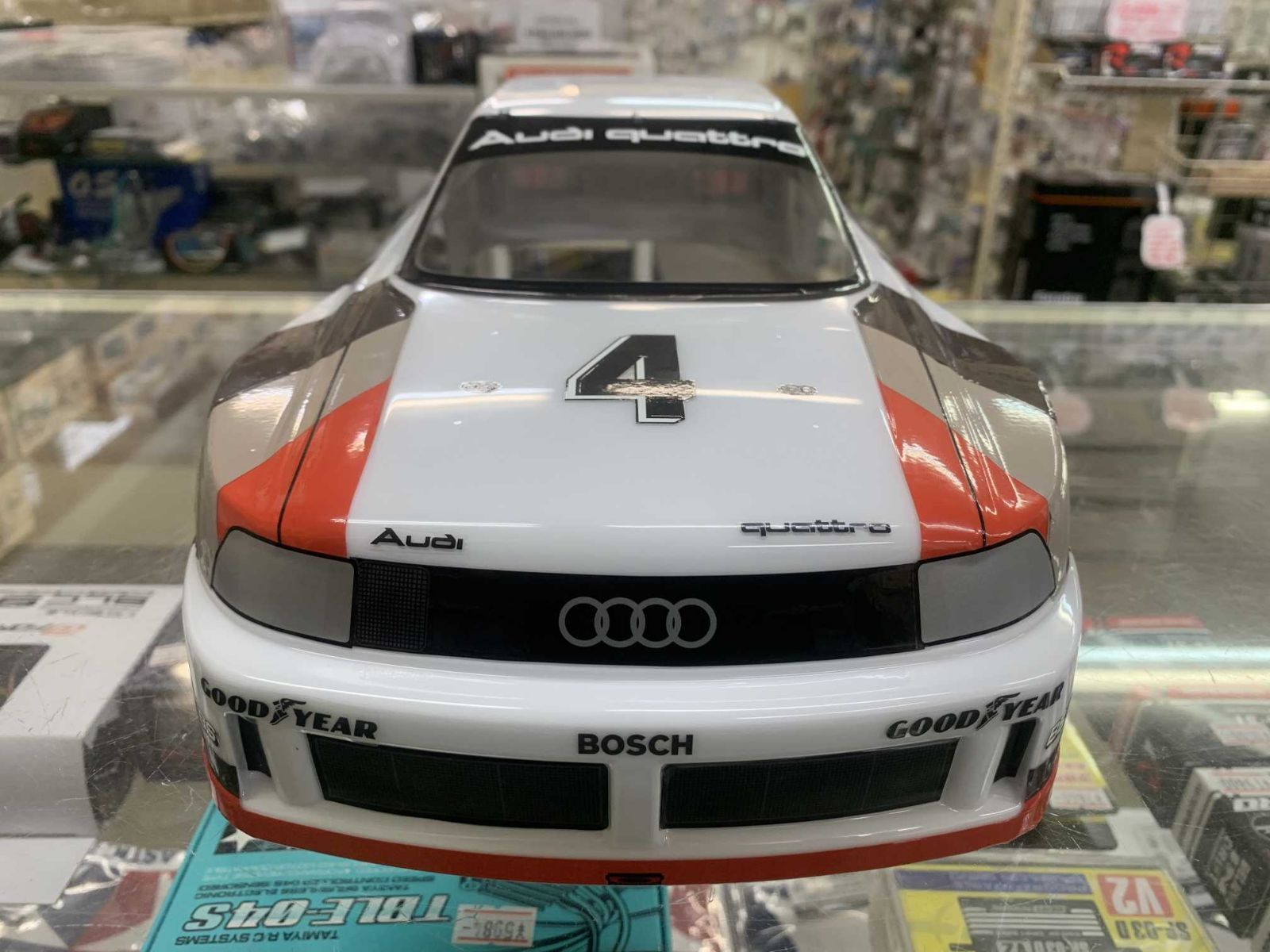 塗装済みボディ タミヤ 1/10 アウディ 90 クワトロ レーシング - メルカリ