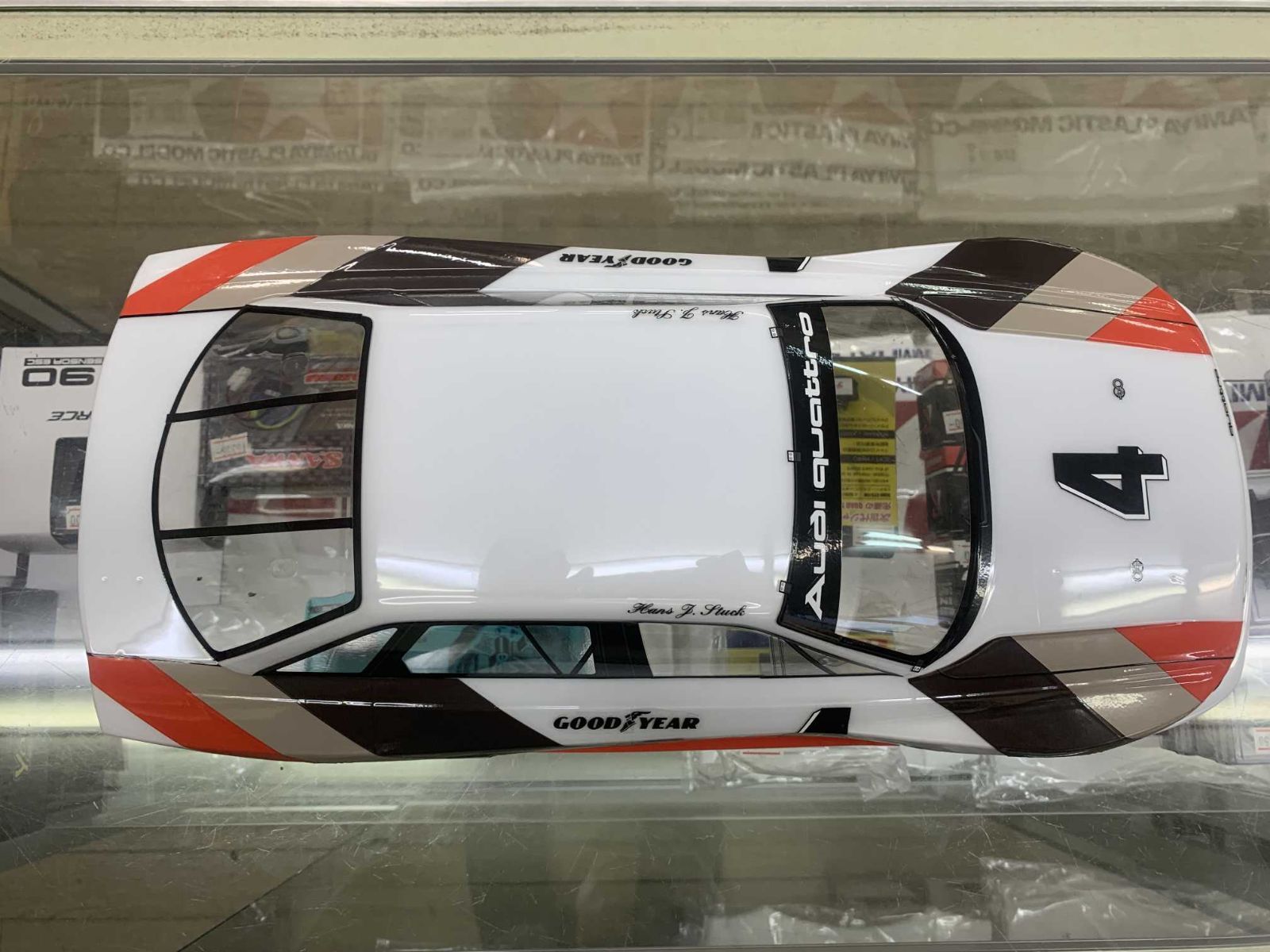 塗装済みボディ タミヤ 1/10 アウディ 90 クワトロ レーシング - メルカリ