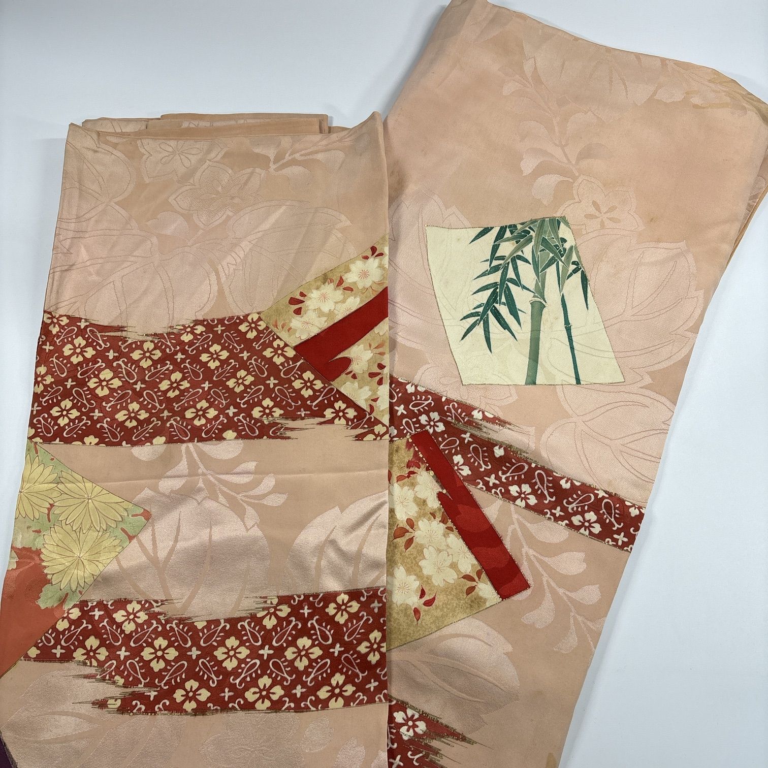 89アンティーク着物12枚おまとめ売り材料正絹 J-21アンティーク着物10枚おまとめ売り材料正絹 - メルカリ