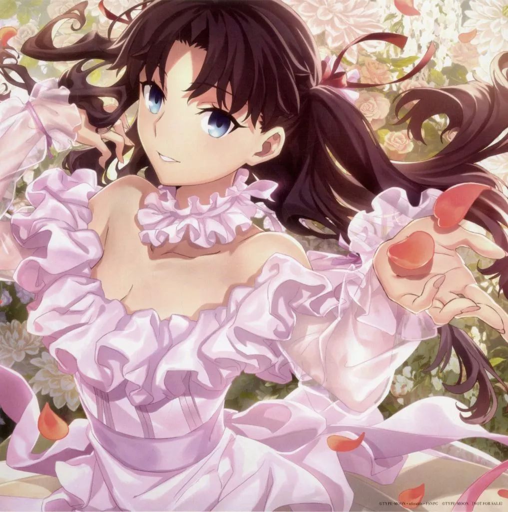 中古】紙製品 遠坂凛 メガジャケ 「CD Fate/stay night 20周年記念