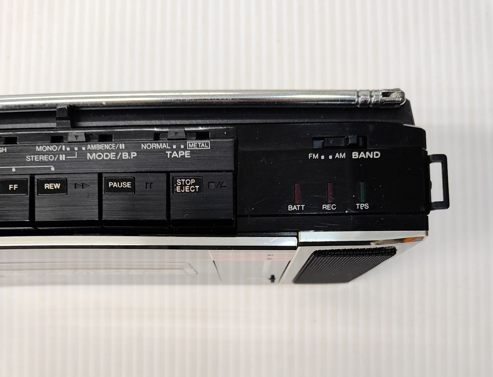 ☆レア☆ジャンク品 National ステレオ 旅カセ RX-F40 ラジオカセット