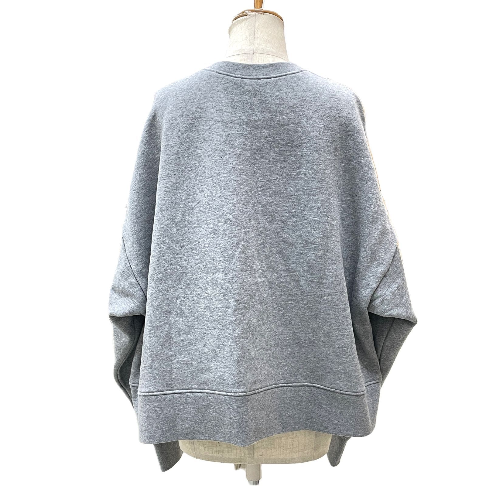 Mila Owen ミラオーウェン サガラ刺繍デザインビッグトレーナー ONE/F