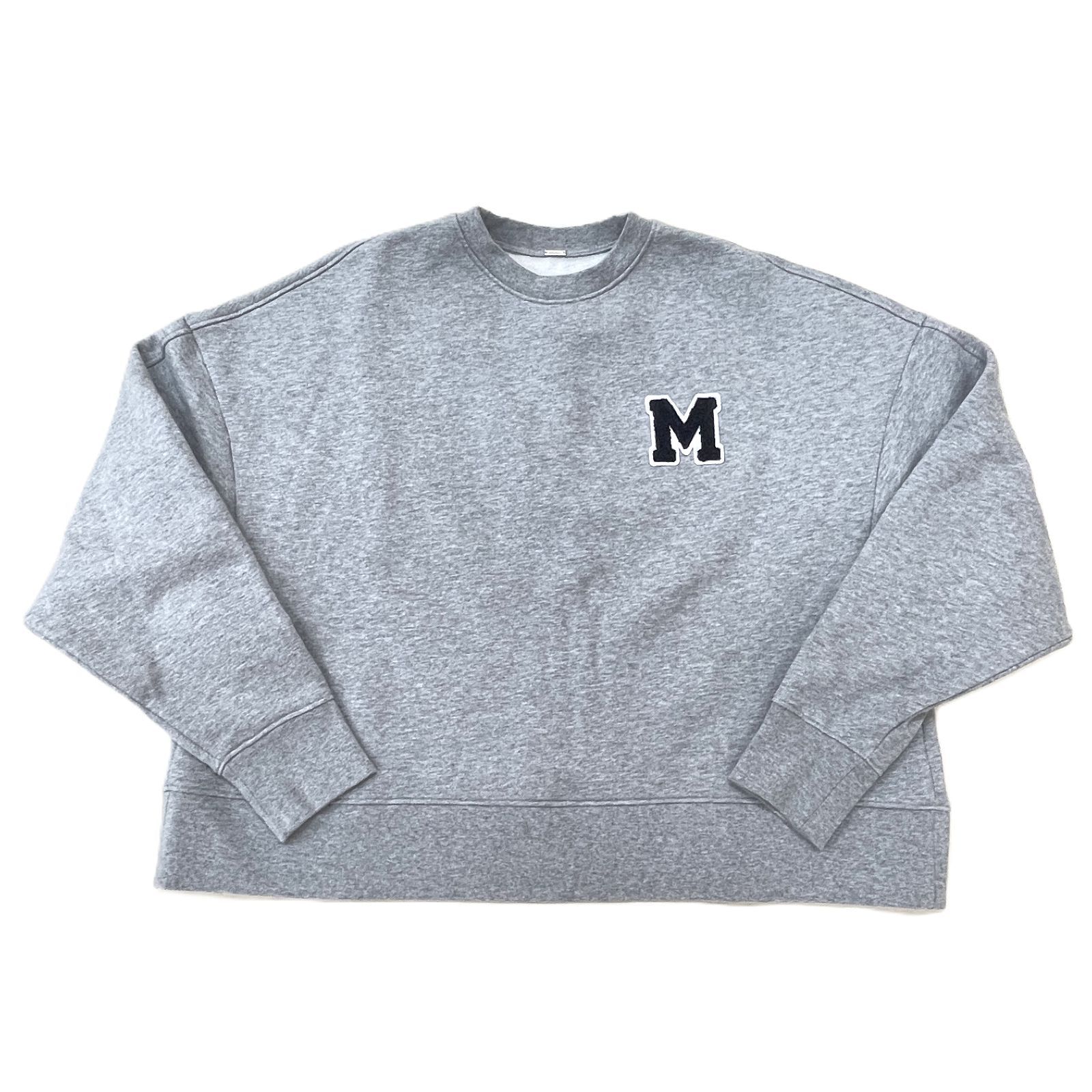 Mila Owen ミラオーウェン サガラ刺繍デザインビッグトレーナー ONE/F