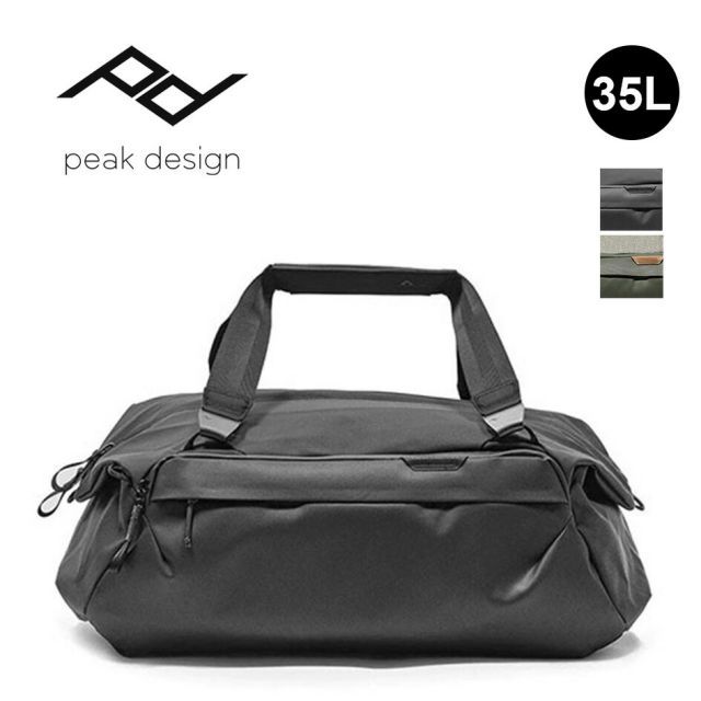 ピークデザイン トラベル ダッフル 35L セージ ブラック Travel Duffel