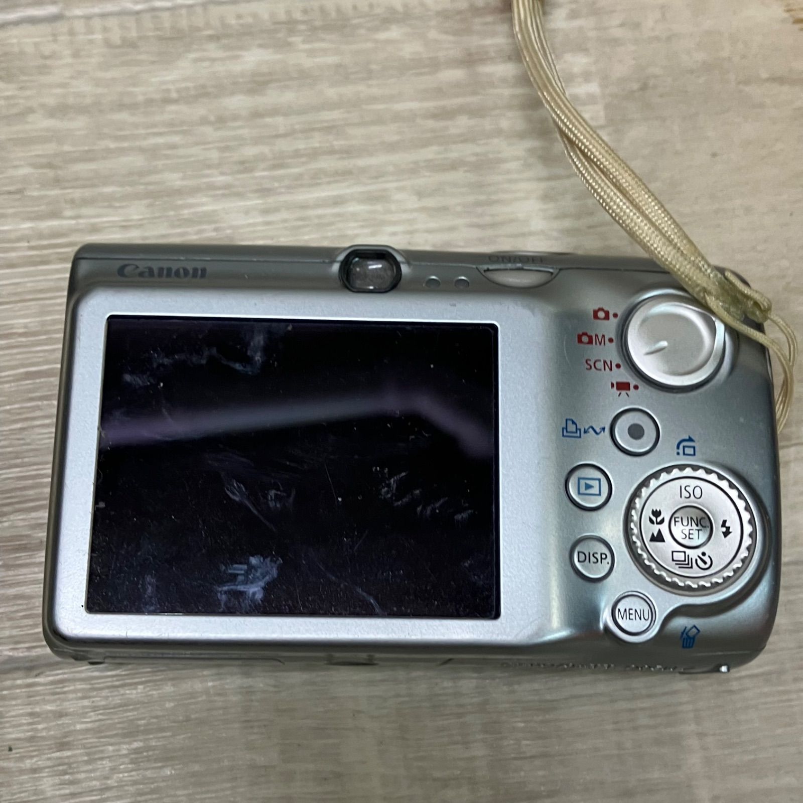 IXY DIGITAL 820 IS Canon キャノン デジタルカメラ シルバー 動作