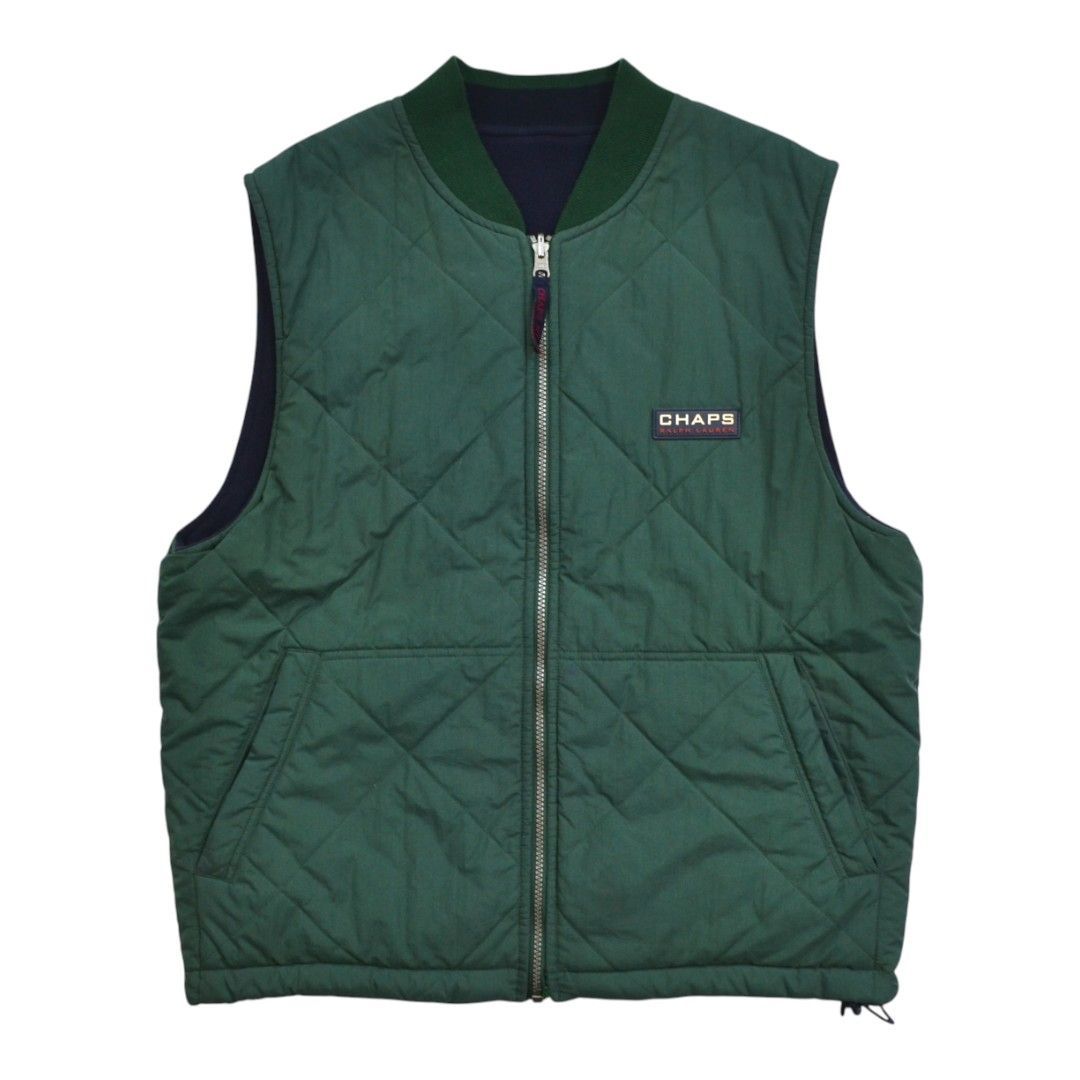 CHAPSチャップス Ralph Lauren 90s ヴィンテージ リバーシブルフリース