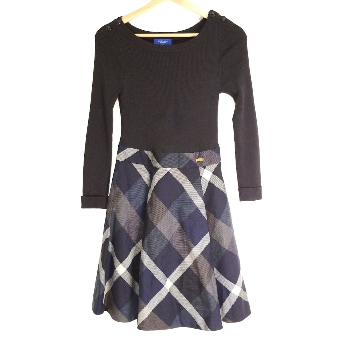 ブルーレーベルクレストブリッジ ワンピース サイズ36 S レディース