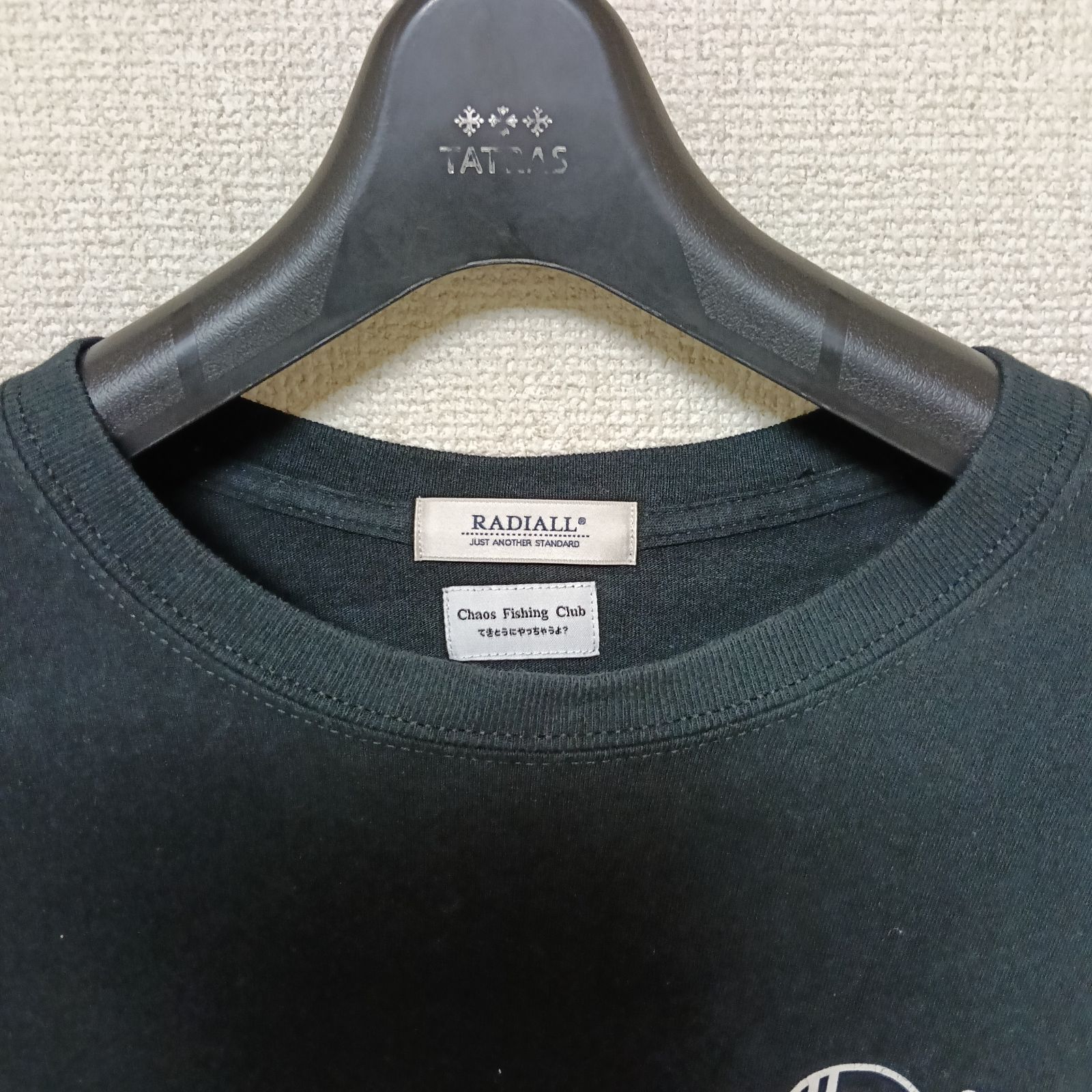 RADIALL×CHAOS FISHING CLUBコラボロンT長袖ラディアルカオス