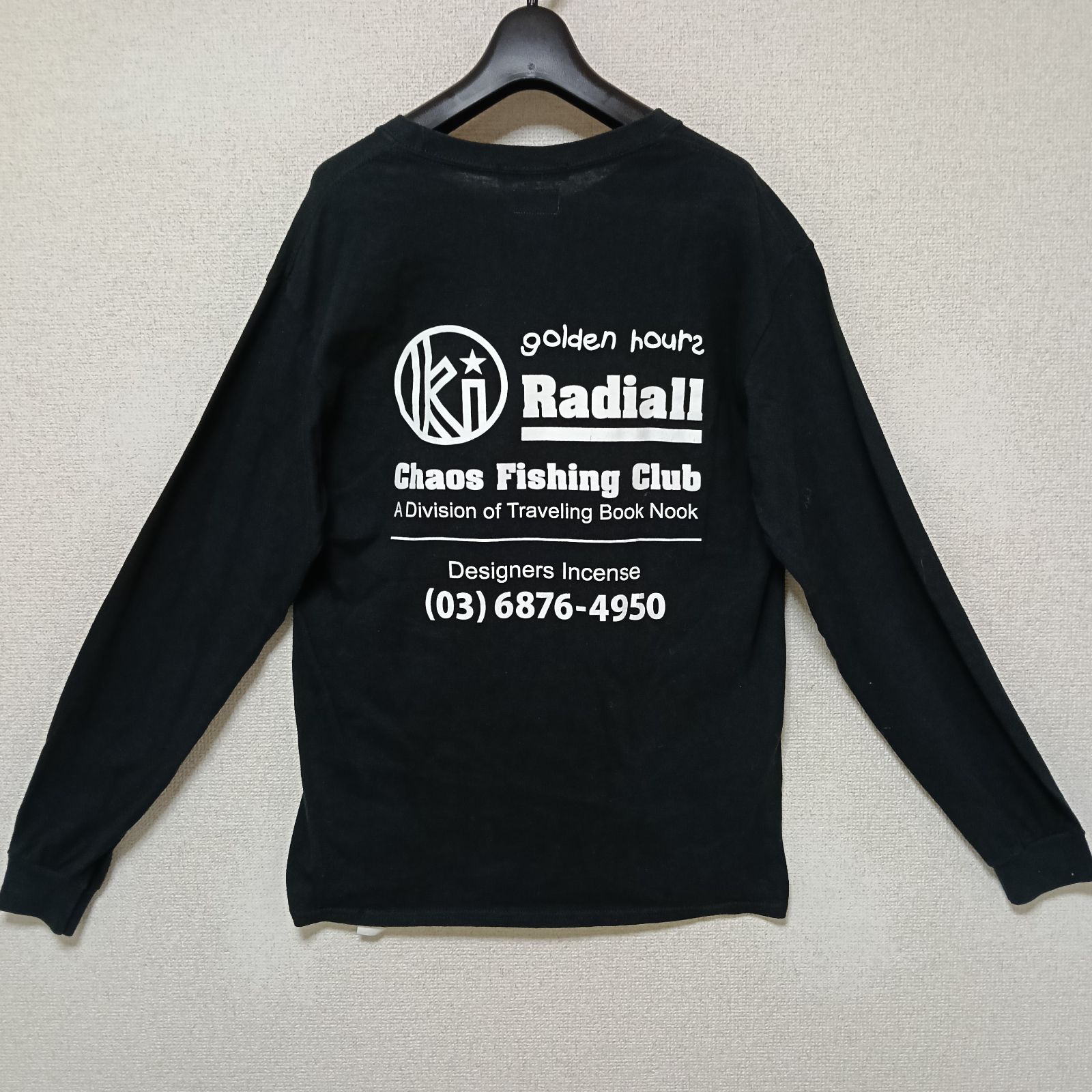 RADIALL×CHAOS FISHING CLUBコラボロンT長袖ラディアルカオス