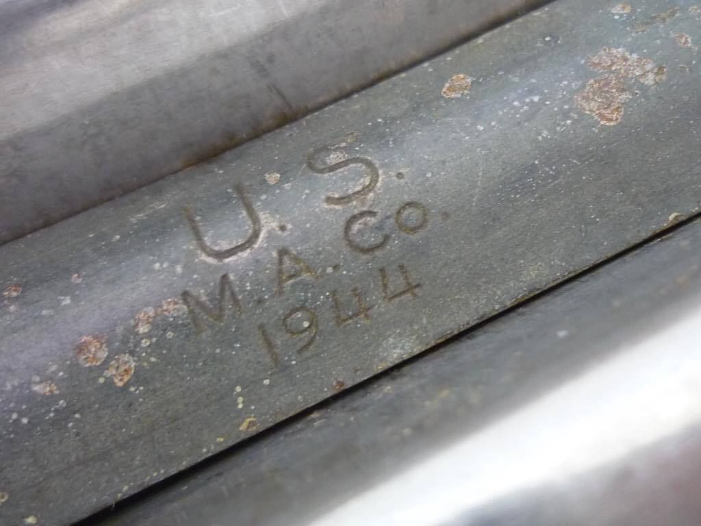 希少 1944年 米軍 兵士 野戦用 メスキットパン US 食器 M.A.Co