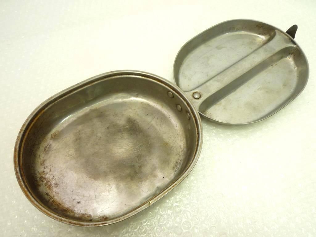 希少 1944年 米軍 兵士 野戦用 メスキットパン US 食器 M.A.Co