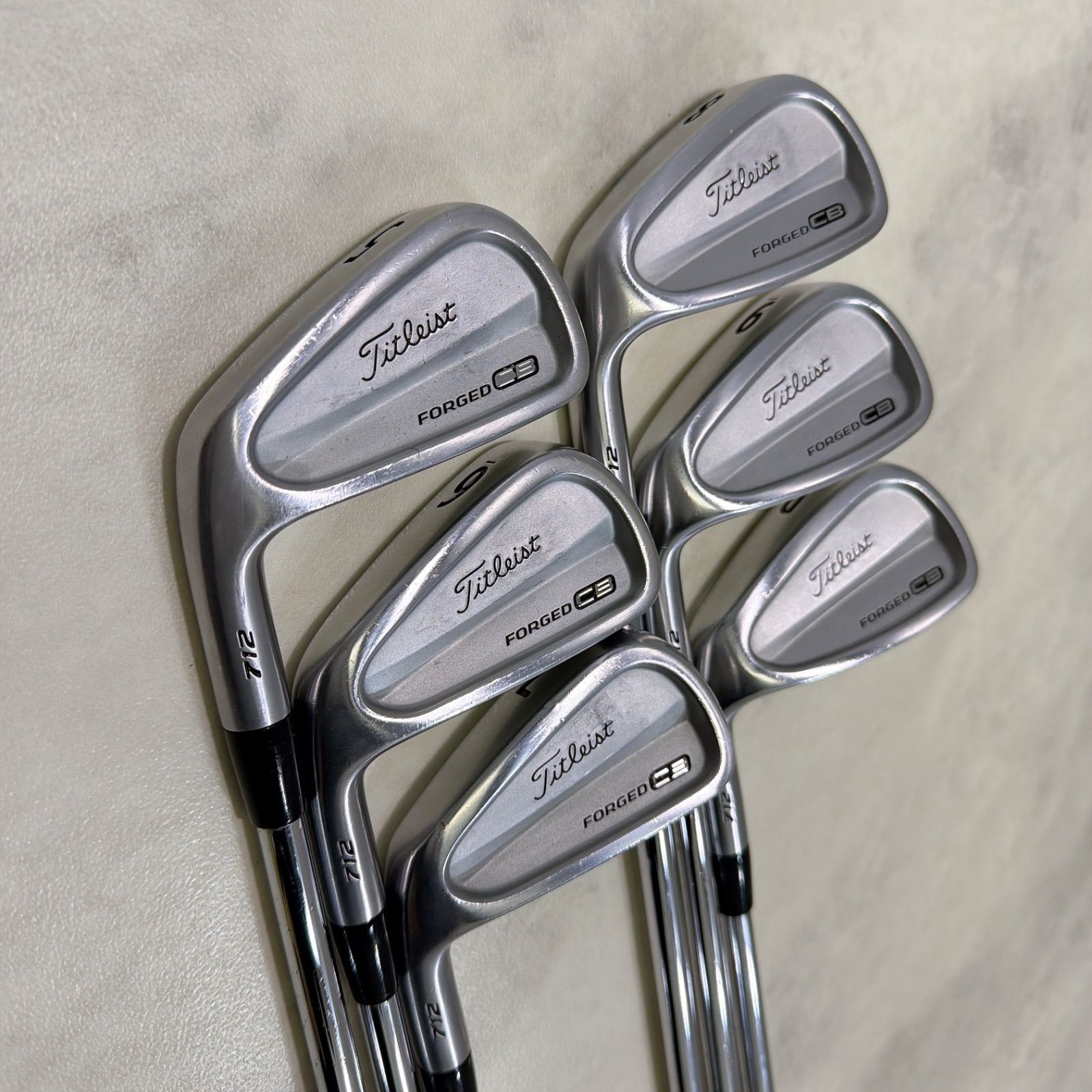 新品グリップ 激レアレフティ タイトリスト Titleist CB 712 FORGED