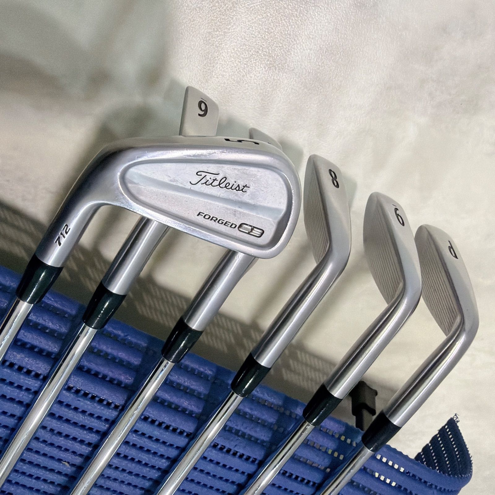 新品グリップ 激レアレフティ タイトリスト Titleist CB 712 FORGED