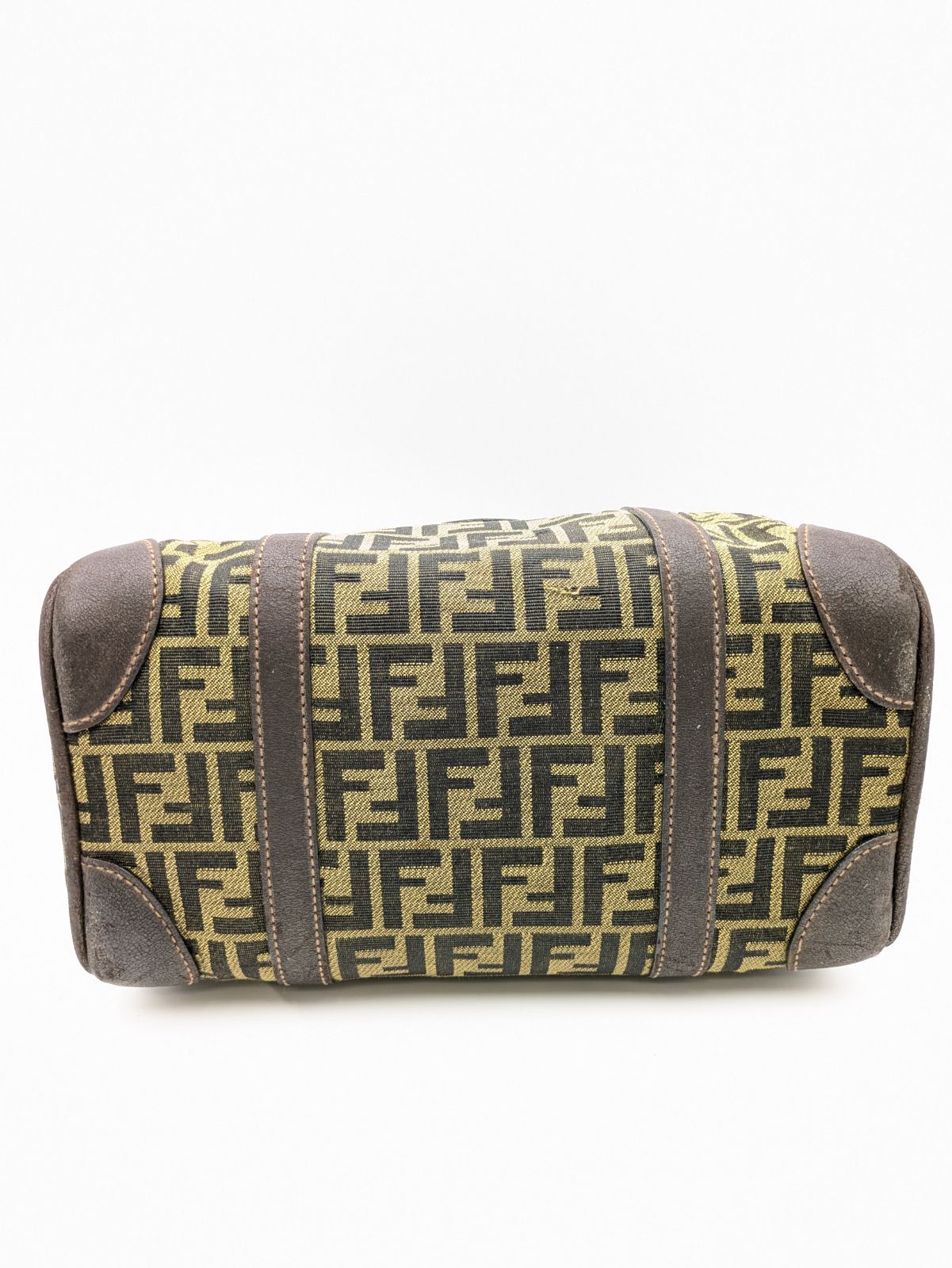 Fendi フェンディ ミニボストンバッグ ズッカ キャンバス 1321 - メルカリ